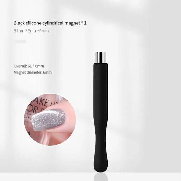 Bästa kvalitet 4 delar Multi Funktionell Nagelkonst Magnet Sten Mönster Absorberande Nagel Gel Kristall Magnetisk Bar Nagel Enhancement Verktyg