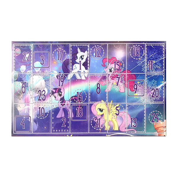 Enhörning figurer present låda 24 bitar advent kalender av anime karaktär dockor