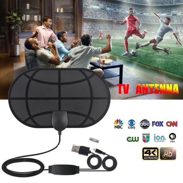 Antenn Multidirectional Förmåga Mini Hd Digital TV Antenn