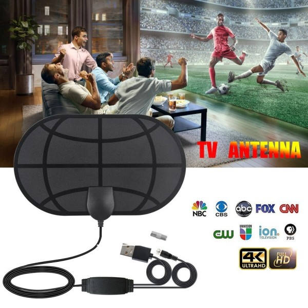 Antenne Multidirektionel Kompetence Mini Hd Digital TV Antenne