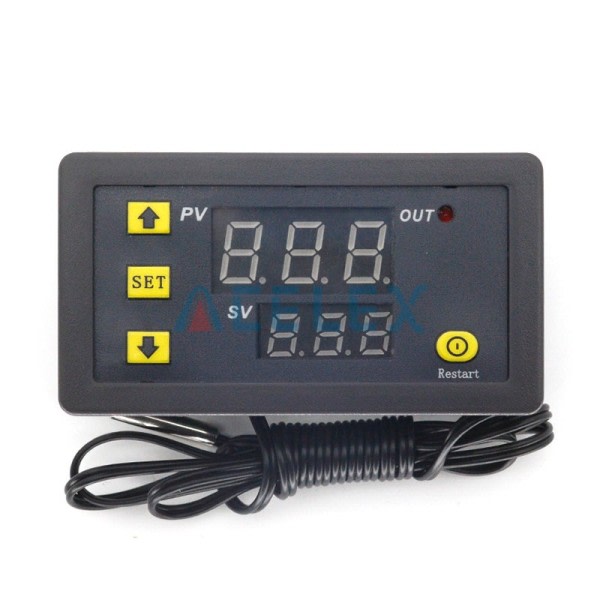 20A Digital Temperatur Kontroll LED Display Termostat Med Värme/Cylning Kontroll Instrument