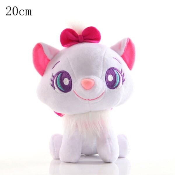 Simulaton Aristocats Marie Cat Plysch leksaker tecknad djur katt stoppade leksaker