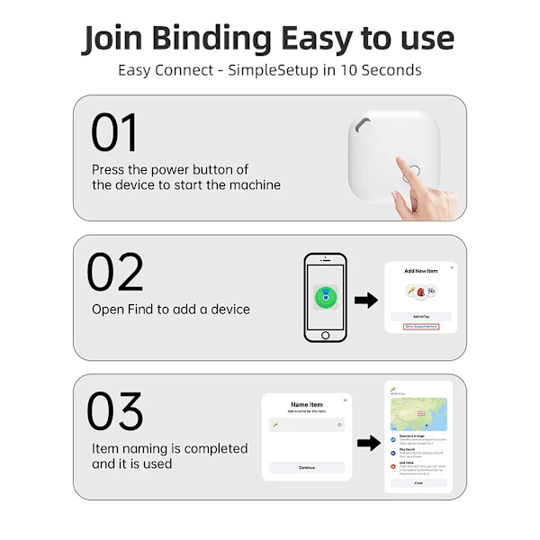 Mini seuranta laite Apple Find My Key Smart iTag