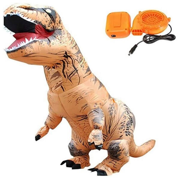 Mini puhallin puhallin dinosauruksen asu tai maskotti pää tai muu puhallettava peli asu setti