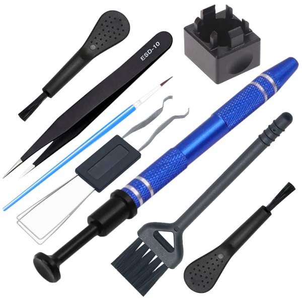 7IN1 Mekanisk Tangentbord Knapplock Switch Verktyg Kits Lube Brush Switch Opener Cleaning Brush Puller Remover for Cherry RGB tangentbord