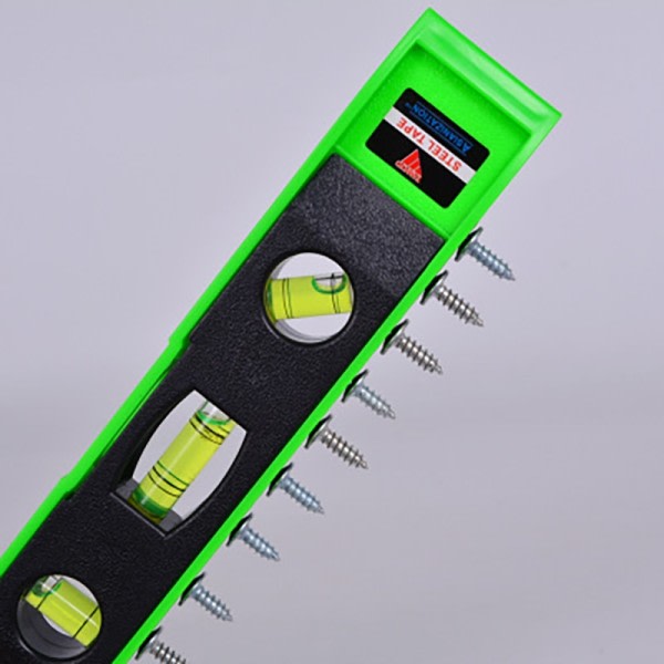 9 tommers Magnetisk Spirit Level Bubble Mini Portable Spirit Level