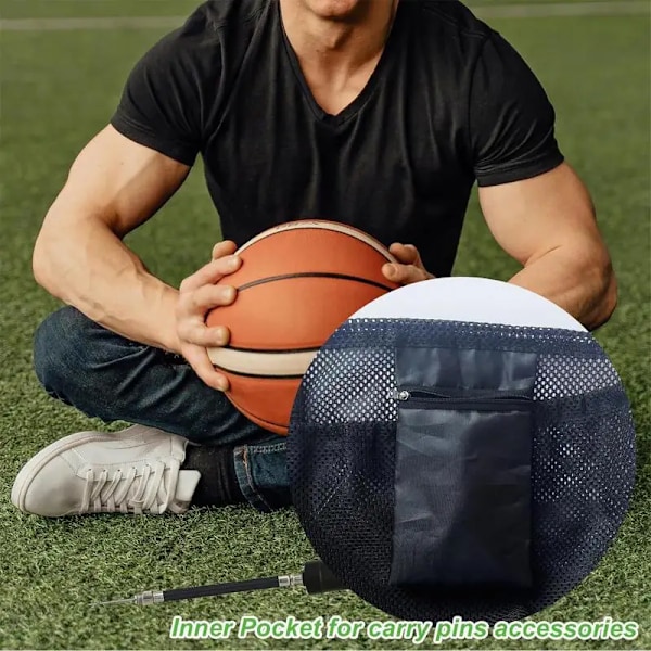 Single Ball Taske Mesh Taske Til Transport Single Volleyball Basketball Fodbold Volleyball Taske Mesh Håndtaske Ball Taske