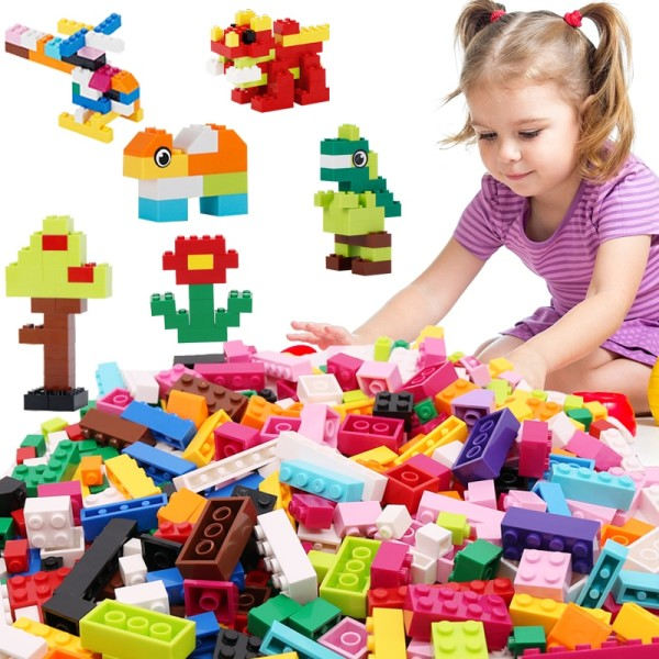 Creative Building Blocks Bulk Sets City Classic Bricks Assembly Brinquedos Educational Lelut