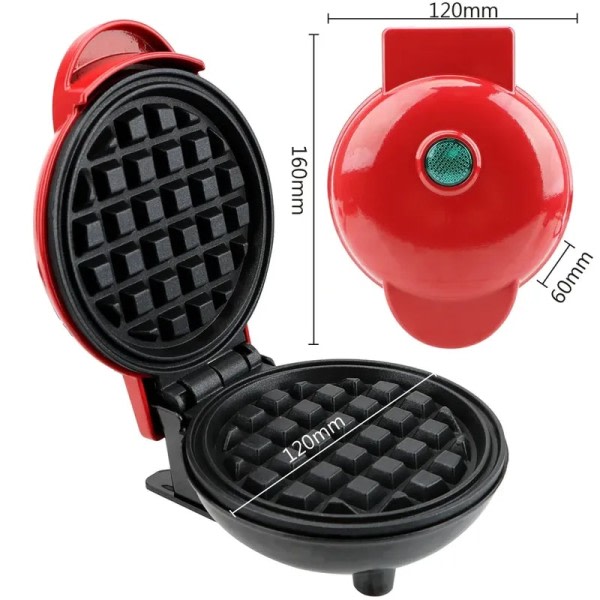 Våfflor Electric Maker Bubble Ägg kaka ugn frukost våfflor maskin ägg kaka ugn panna