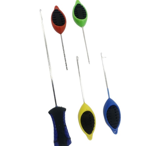 Karp Fiske Tillbehör Boilie Nål Set Kit Verktyg Rostfritt Bete Drill Stix Stringer Nål