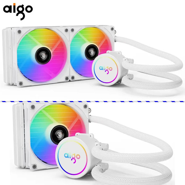 Samling Aigo ACSE Vand Køling CPU Køler 120 240 mm RGB Blæser Væske Heatsink Integreret Radiator