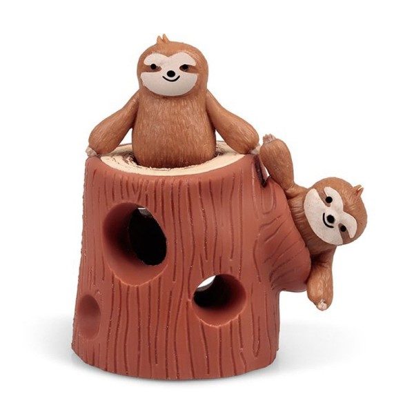 Barn's Nyhet Små leksaker Kreativt Kläm Träd Stubbe Sloth  Dekompression Vent Vuxen Kontor Avkoppling leksak