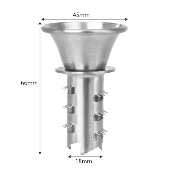 Rustfritt stål Sitron Squeezer Pourer Screen Manual  Simon Appelsin Limes Sitrus Juicer Squeeze Fruit Verktøy