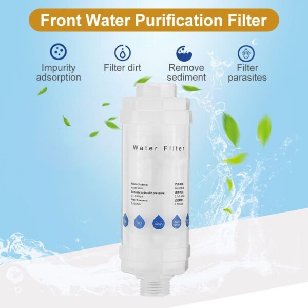 Badrum dusch filter bad vatten filter renare