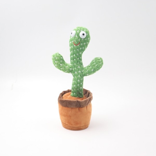 Dans Kaktus Snakker Dukke Leke Snakke Snakke Ta opp Gjenta Kawaii Kaktus Håndverk Barn Utdanning Syng Sanger