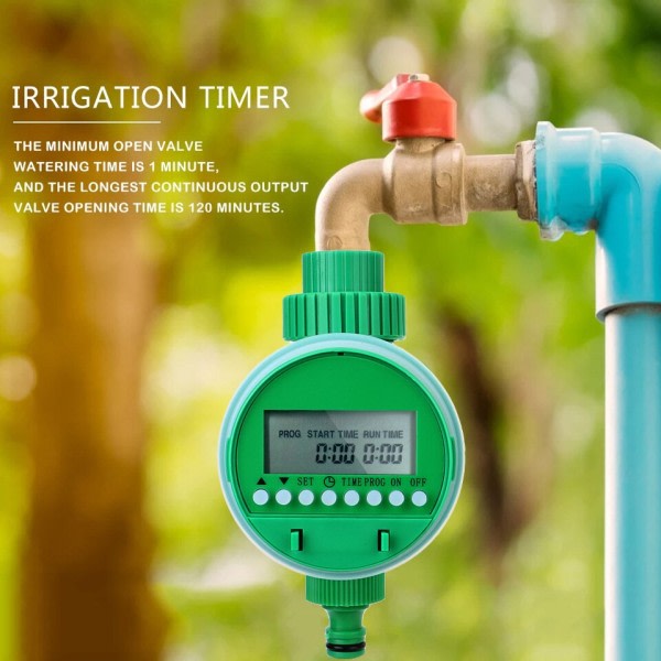 Automatisk Irrigation Timer Have Vand Kontrol Enhed Intelligence Ventil