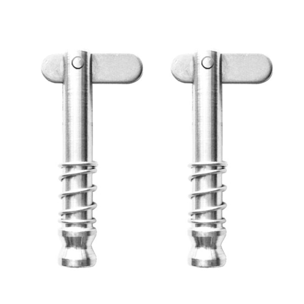 2 Pack Båt Bimini Topp Quick Release Pin 1/4 tommers 6mm med Drop Cam