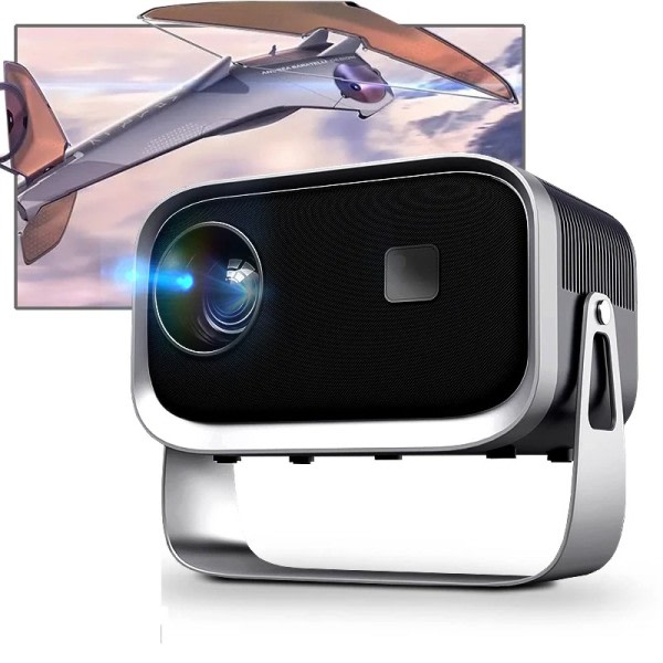 Høj kvalitet A003 MINI Projektor WIFI Portable Home Theater Cinema Beamer Smart TV Sync Android Phone LED Projektorer til 4k film