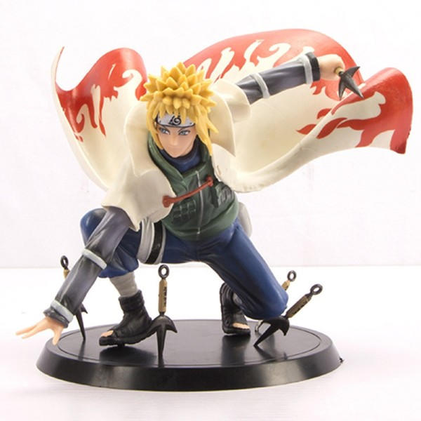 Naruto 4. generasjon Ninja Minato Pvc Action Figur Statue Anime