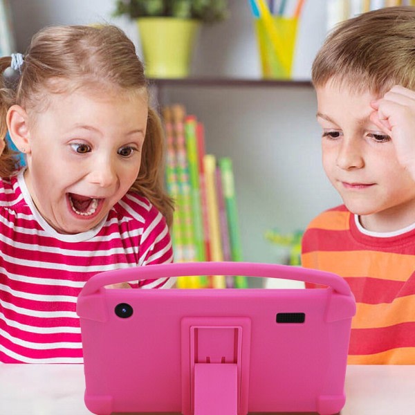 QPS Q1K 7 tum Android Kids  Surfplatta 2800mah 1GB 16GBROM WIFI Quad Core Android 10