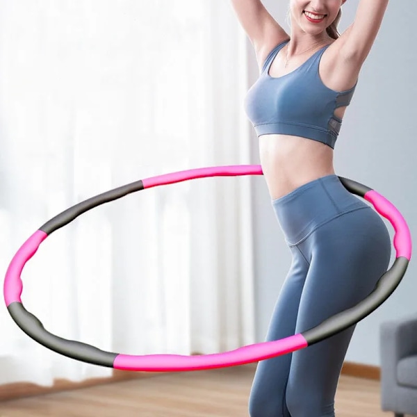8 rör yoga avtagbar pilates båge midja motion