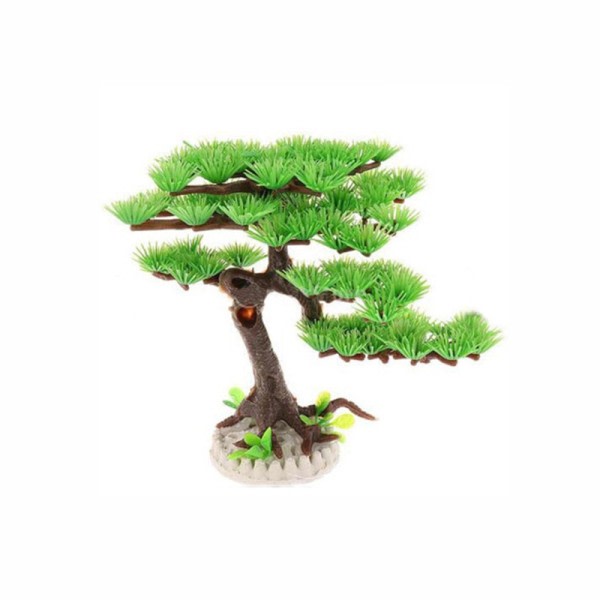 Simulering Fyrer Træ Plastik Undervands Bonsai Dekoration Ornamenter Akvarie Fisk Kank Landskabspleje Produkt