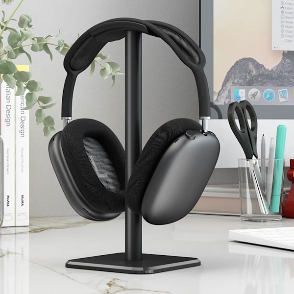 Aluminium Legering Hörlurar Ställ Hållare Utrymme Spara Gaming Headset Ställ Rack Skrivbord Arrangör Display Hörlurar Hängare