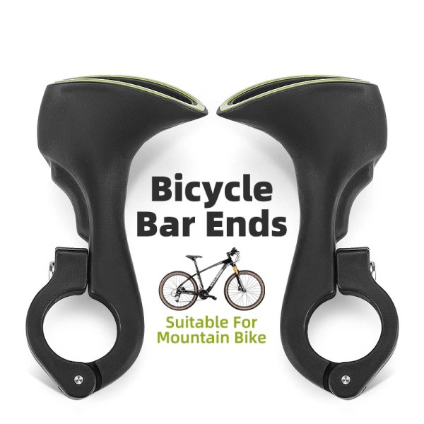 WEST BIKING MTB Cykel Bar ender Ergonomisk Design Mountain Styr 22,2mm Nylon Indre Håndtag Bar Grips c2b6 | Fyndiq
