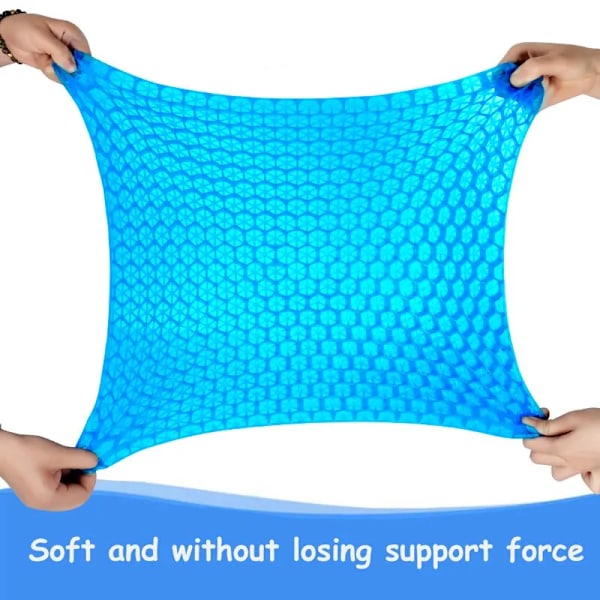 Gel Sitt kudde Sommar Andas Honeycomb Design