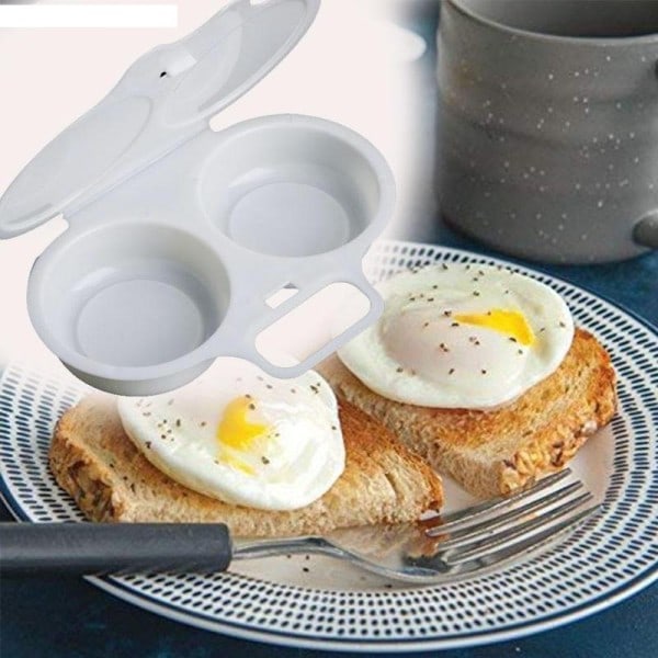 Hjem Køkken Mikroovn Ovn Rund Form Æg Damper Madlavning Mug Æg Stegt Værktøj