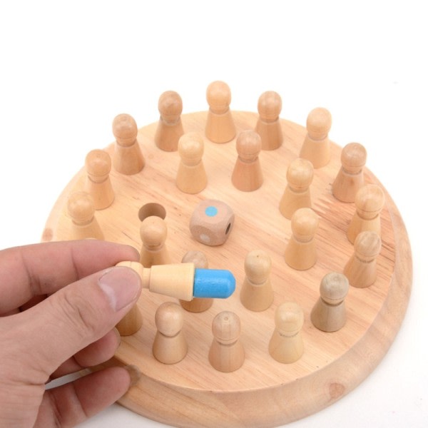 Barne fest spill tre minne kamp pinne sjakk spill moro blokk brett spill pedagogisk farge kognitiv evne leketøy