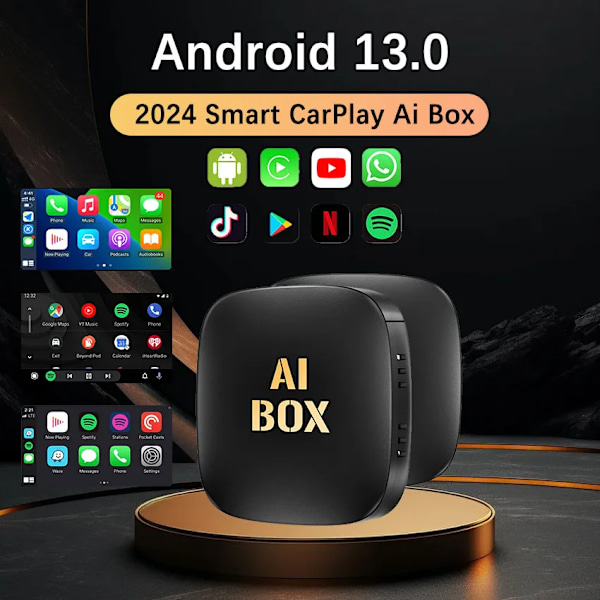 Langaton Carplay Android Auto sovitin WiFi