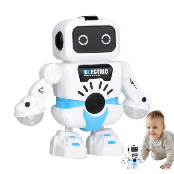 Børn Dans Robot Legetøj Astronaut Dansende Legetøj med Musik Lys Ultrafuturistisk Rummænd DJ Robot