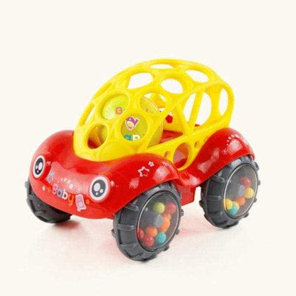 1kpl vauva auto nukke lelu pinnasänky mobiili kello sormukset kahva Gutta percha käsi pyynti pallot vastasyntyneille