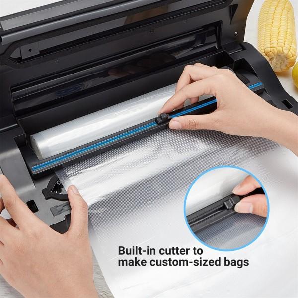 Vacuum Sealer Förpackning Maskin För Mat Förvaring Hushåll Vacuum Mat Packer Sous Vide Vacuum påse Rullar
