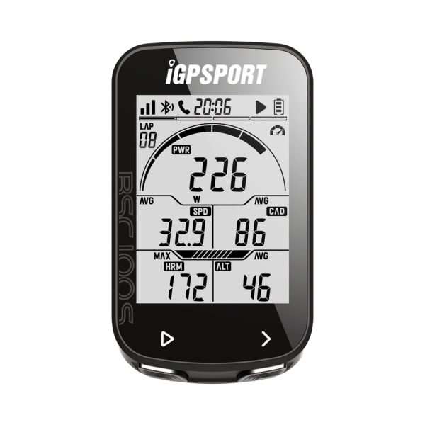 GPS Cykel Computer BSC100S Cykel Trådløs Speedometer Cykel Digital Stopur Cykling Kilometertæller