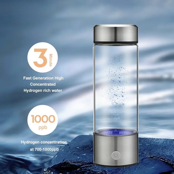 450 ml bärbar väte vatten generator 3 minuter läge hög koncentration väte vatten generator
