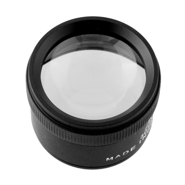 Premium 30x 40mm Måle Forstørrelsesglass Forstørrelse Glass Lens løkke mikroskop