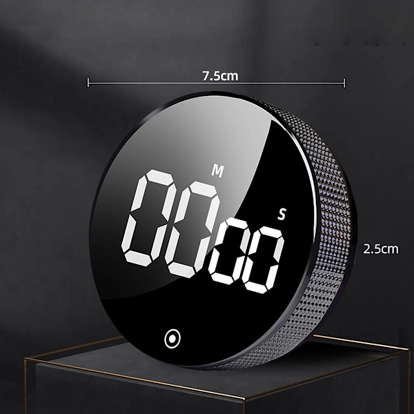 Digital Kök Timers Visuella timers Large LED Display Magnetisk Countdown Countup Timer