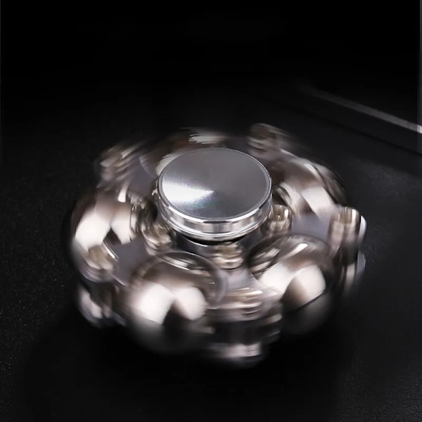 Fidget Spinner Metalli Stressinpoisto Käsi Spinner Aikuisten lelut Lapset Stressinesto Spinning Top Gyroskooppi Stressinpoisto Lapset lelu