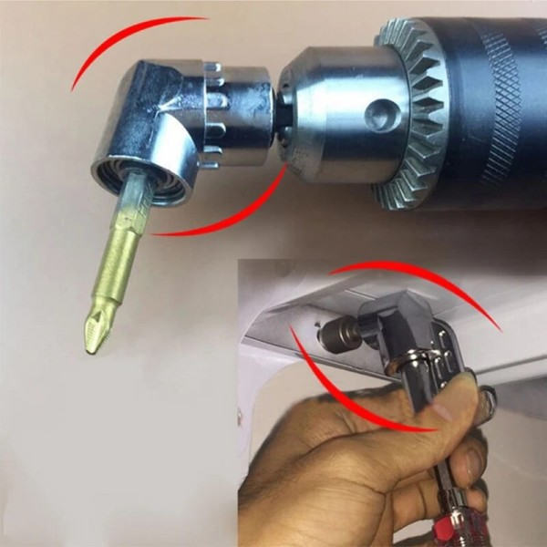 Magnetisk bit 105 grader böj vinkel förlängning skruv skruvmejsel vinkel skruvmejsel kraft verktyg tillbehör
