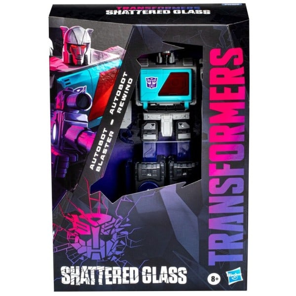Knust Glas Blaster Rewind Voyager Action Figur Legetøj