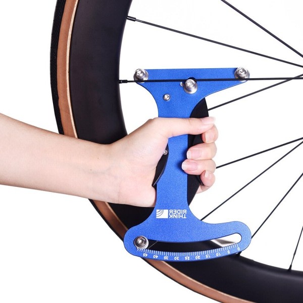 Sykkel verktøy eiker spenning meter for MTB veg sykkel hjul eiker kontroller pålitelig indikator