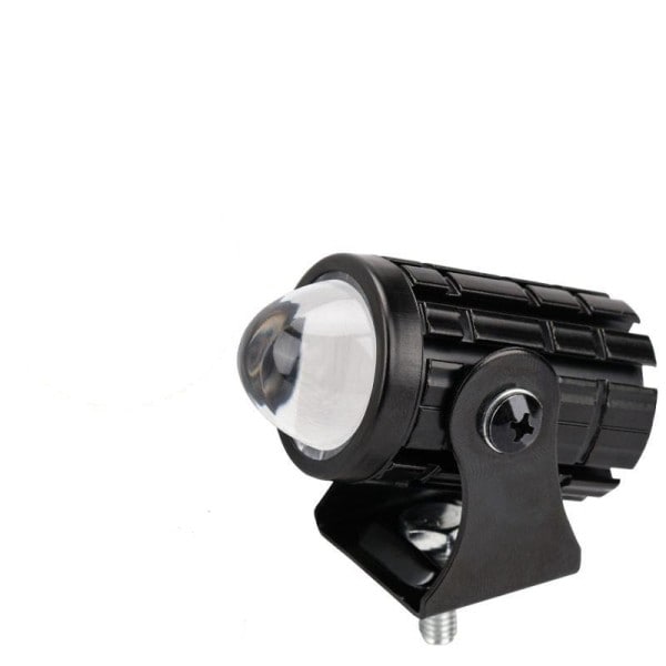 Mini Kjørelys LED Projektor Linse Motorsykkel Lyskast ATV Scooter for Auxiliary Spotlight Lampe