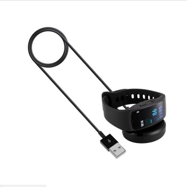 USB telakka laturi sovitin Samsung Galaxy Gear Fit Smart ranneke ranneke  lataus kaapeli johto teline ac85 | Fyndiq