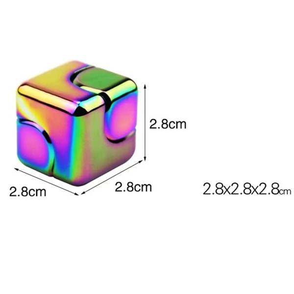 Fargerik magnetisk  fidget spinner stress avlastning leker for barn