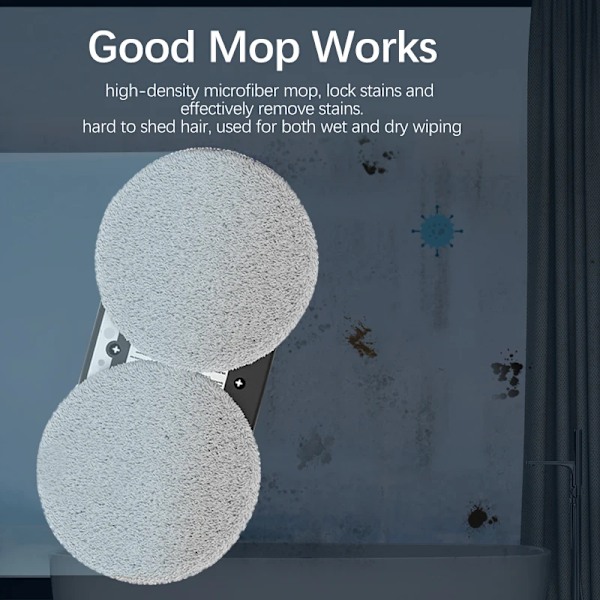 Fönster Robot dammsugare rengöring elektriskt glas limpiacristals fjärrkontroll maskin