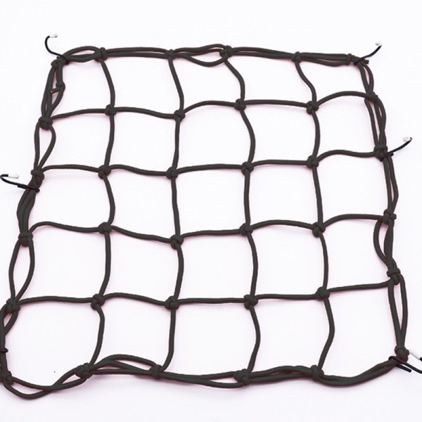 1 stk motorcykel bagage net hjelm net brændstof tank opbevaring gummi bånd