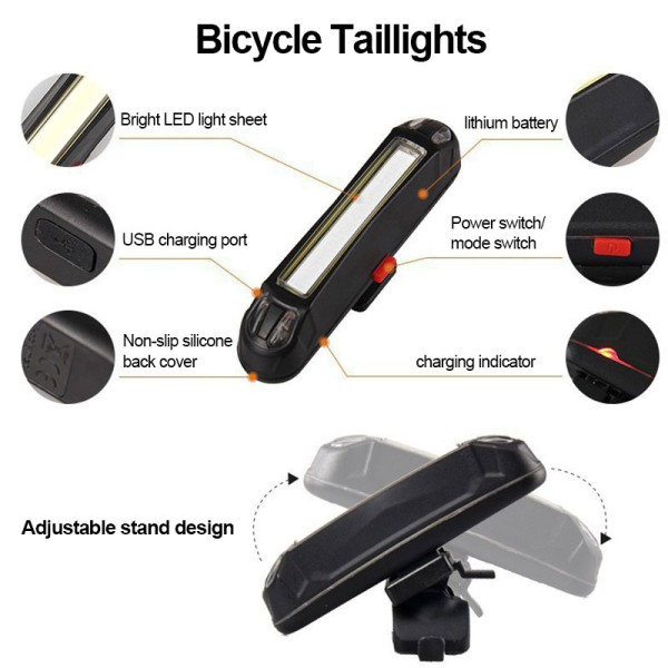 Cykel Lys T6 LED Foran USB Genopladelig MTB Mountain Cykel Lampe
