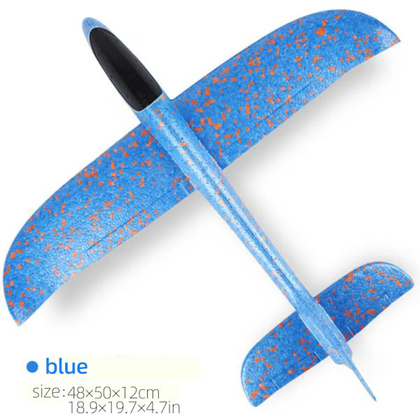 50cm iso vaahto lentokone liito käsi heitto lentokone kevyt inertia EPP kupla lentokoneita ulkokäyttö laukaisu lapset lelut